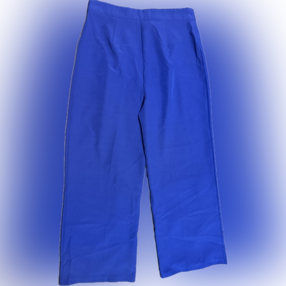 Blue trousers size 10 - Picture 3 of 4